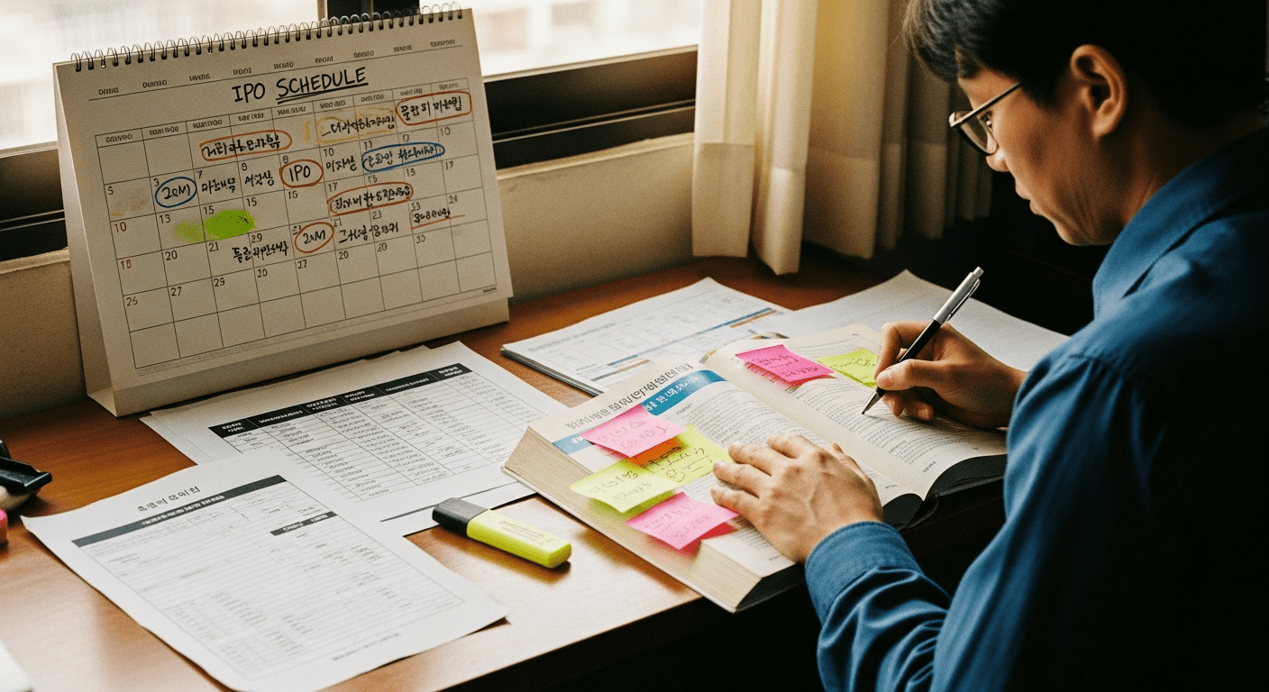 공모주 일정 완벽 가이드: 청약 방법과 확인 팁