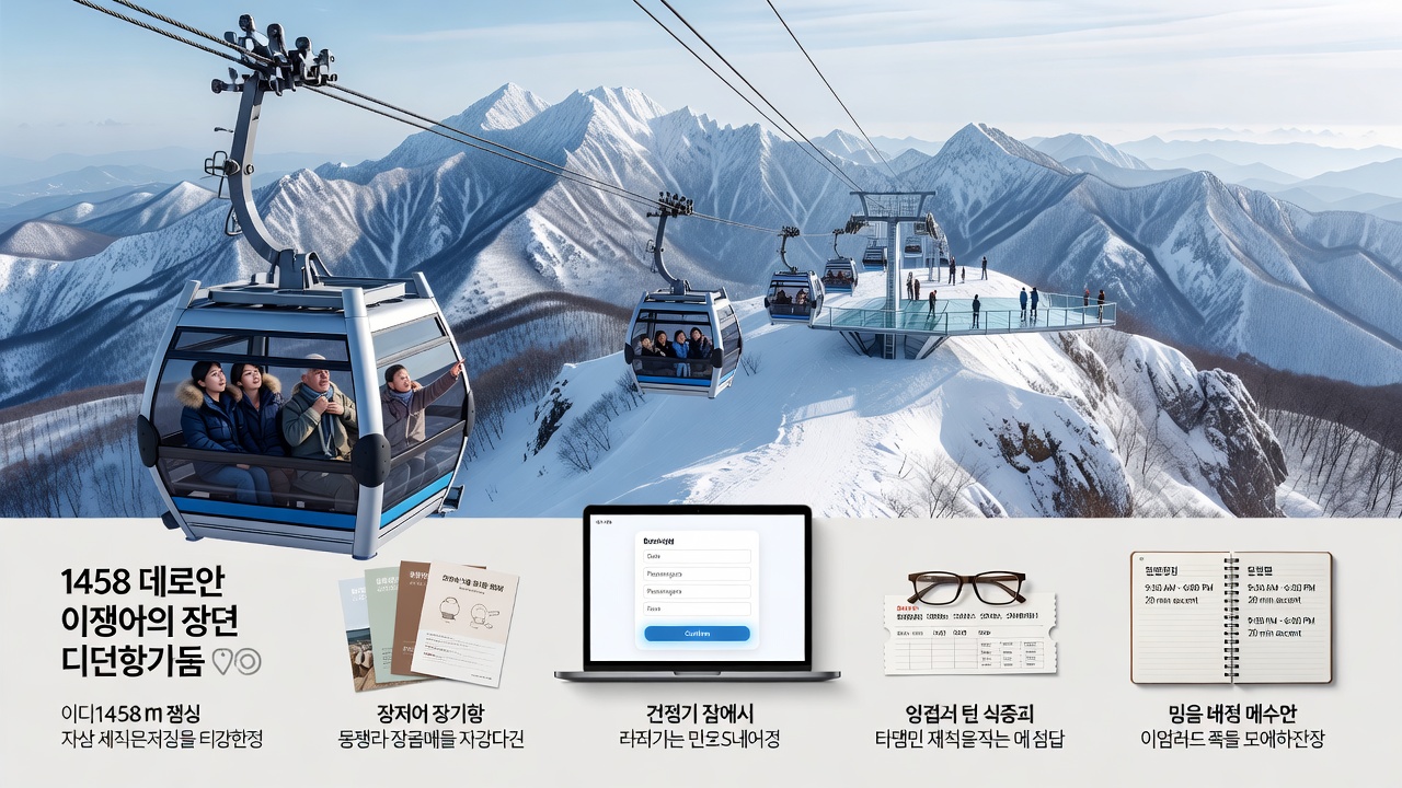 평창 발왕산 케이블카: 예매부터 할인, 운행 정보 완벽 가이드 본문 이미지