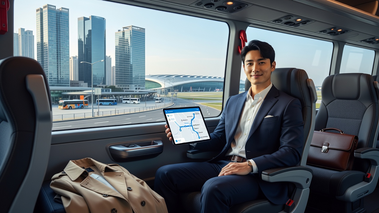 6600번 공항버스: 인천공항 가는 가장 편안한 길 본문 이미지