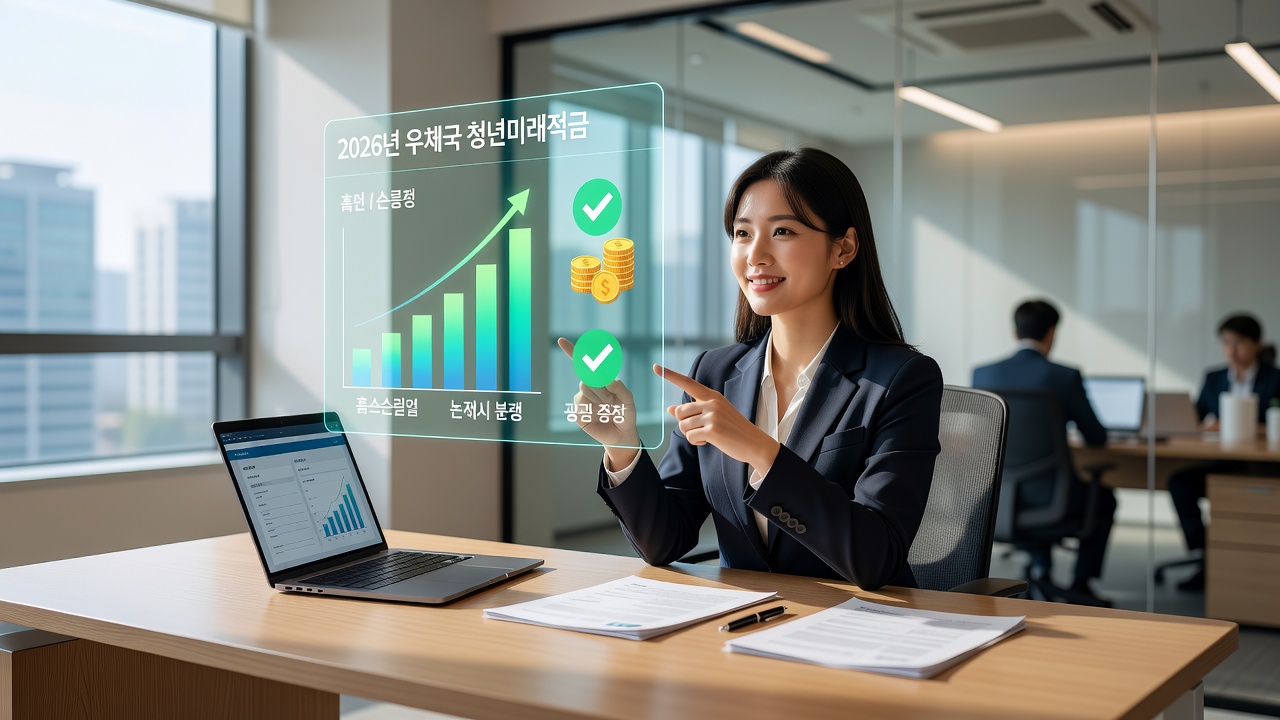 2026년 우체국 청년미래적금: 신청 조건, 금리, 혜택 및 가입 방법 총정리 본문 이미지