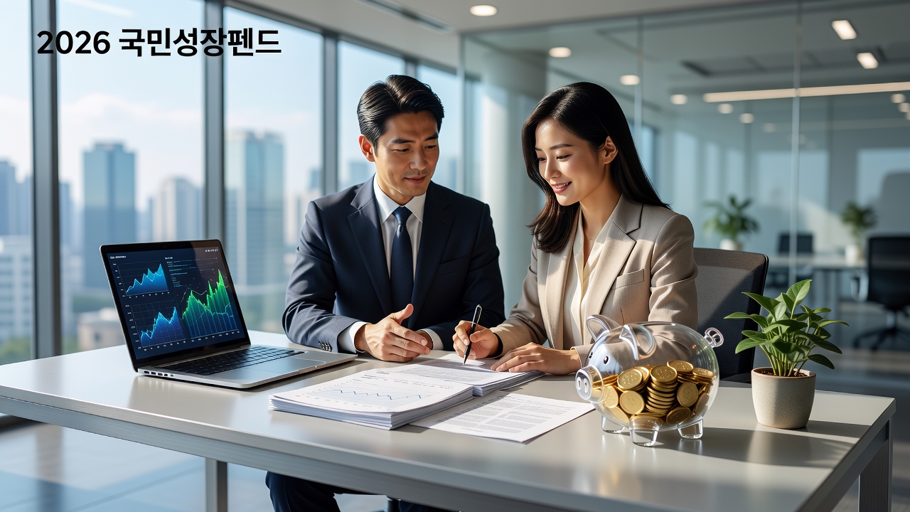 2026 국민성장펀드: 가입 방법, 세제 혜택, 투자처 및 주의사항 완벽 분석 본문 이미지
