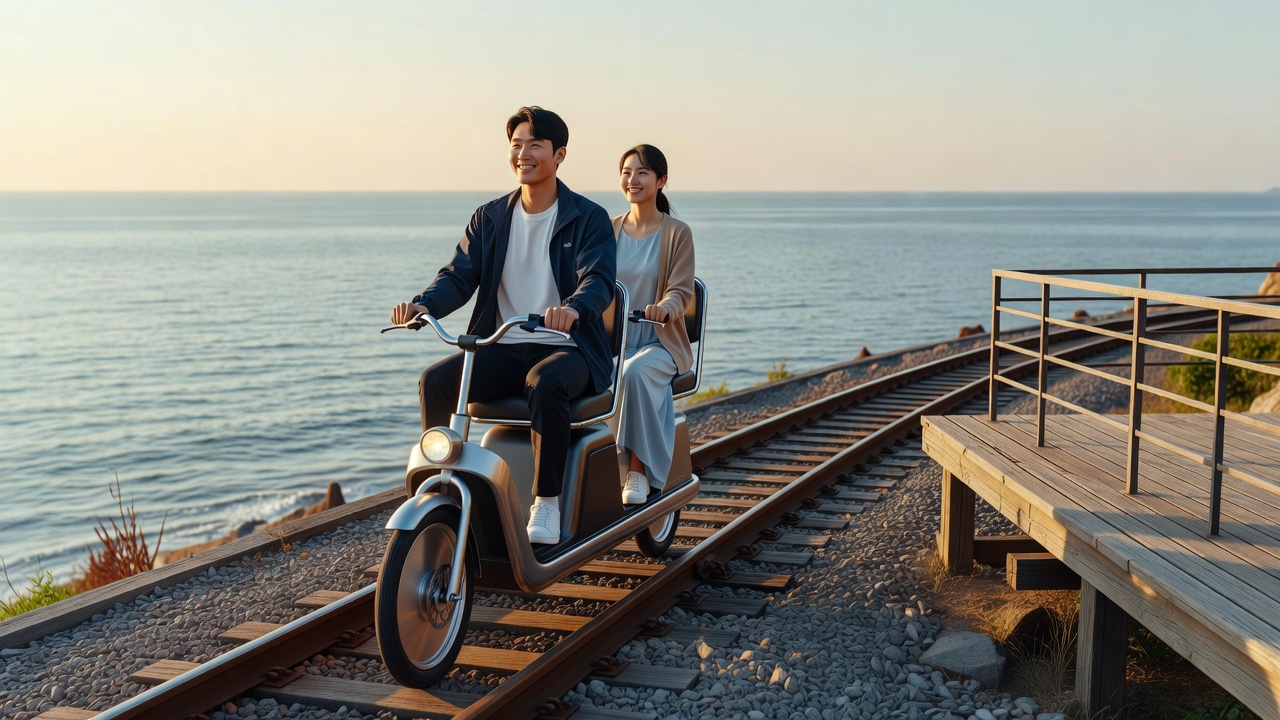 정동진 레일바이크: 할인, 예매, 소요시간 완벽 가이드 본문 이미지
