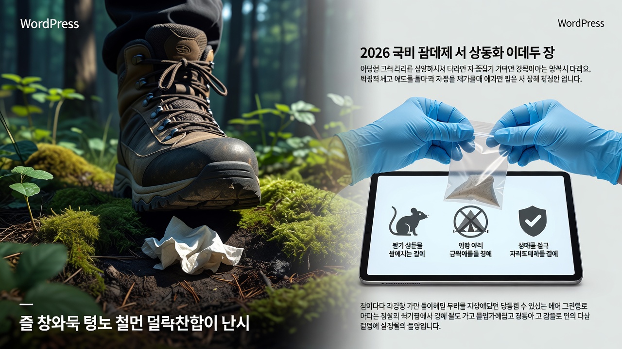 2026년 한타바이러스 증상, 감염 경로 및 예방 총정리 본문 이미지